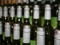 wine bottles image